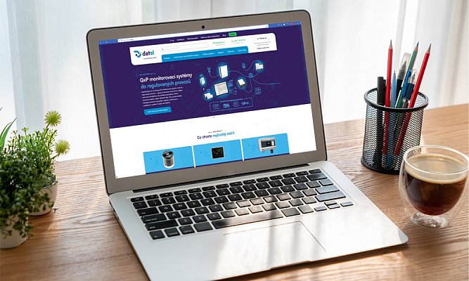 Data Elektronik má novou firemní identitu. Prohlédněte si náš web