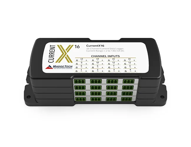 CurrentX | Vícekanálový robustní data logger stejnosměrných elektrických proudů