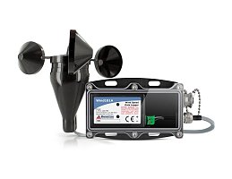 Wind101A | Kompaktní data logger rychlosti větru s anemometrem