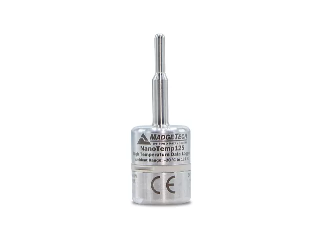 NanoTemp125 | Miniaturní ponořitelný vysokoteplotní data logger do 125 °C
